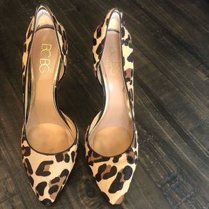 BCBG Animal Print Pumps (Size 12)